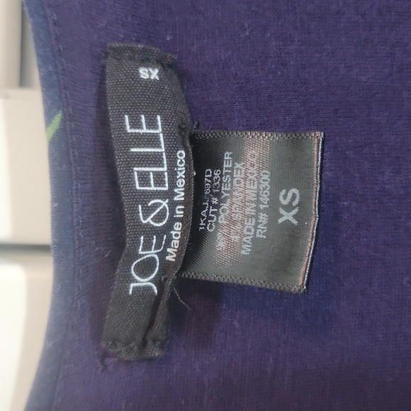 Joe & Elle Blue Floral Bodycon Dress - Picture 3 of 7